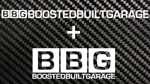 BBG DECAL COMBO - WINDSCREEN BANNER + SMALL DECAL